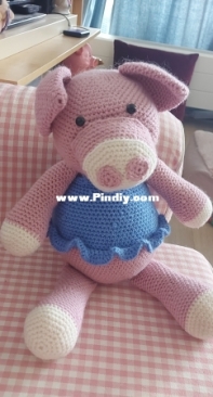 Stip en Haak - Violet the pig
