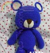 Unknown designer - Blue bear - Thai