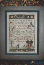 Waxing Moon Designs #152 - Monthly Sampler Series - October
