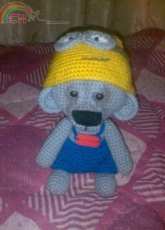 Bear with a hat minions