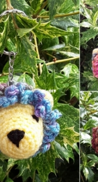 Crochet at Teris - Teri Hamilton - Lion Keychain - Free