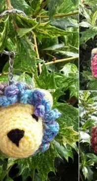 Crochet at Teris - Teri Hamilton - Lion Keychain - Free