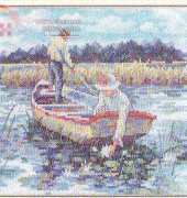 Dimensions 03195 Waterlily Blossoms XSD