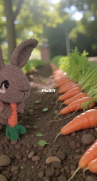 The bunny who loves carrots