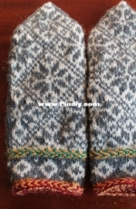 Atter mittens by Signe Lisabeth-Danish-Free