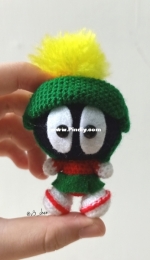 Amigurumi small marvin the martian