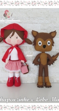 Paola Irribarra - Little Riding Hood and the Big Bad Wolf - Chapeuzinho e Lobo Mau - Portuguese
