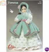 Craftime-CH4-Vanessa 15"inch Doll Cloth to Knit