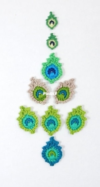 Barhin Peacock Feather Motif - Christa Veenstra - TheCurioCraftsRoom