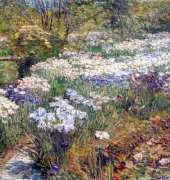 Classic Cross Stitch FR 373 - In the Water Garden