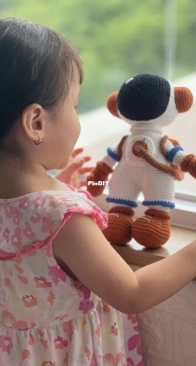 Cute astronaut