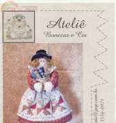 Atelie Bonecas e Cia - Boneca Lia M - Opçao A - Soft Doll - Portuguese