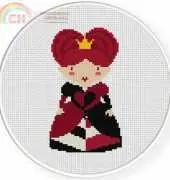 Daily Cross Stitch - Alice in Wonderland Motifs