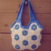 Adorably Kawaii - Amanda Michelle - Flower Hexagon Bag Pattern- Free
