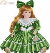 Vervaco 45.602 Dark Green Doll pcs