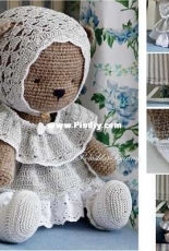 Polushka Bunny - Maria Ermolova - Provence Outfit for Teddy Bear