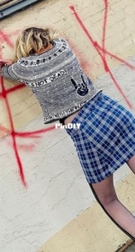 Butzeria designs - Punk Sweater - English or French