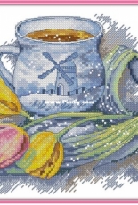 Country Cups - Tea in Holland by Anna Petunova XSD