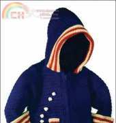 Patty Davis Designs - Crochet Choo Choo Hoody