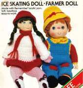 Remember - Ice Skating Doll and Farmer Doll - Free