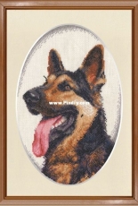 Zolotoe Runo NL-008 Our Pets - Alsatian  Dog