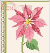 Placemat with Poinsettia