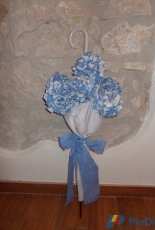 Outdoor umbrella decoration