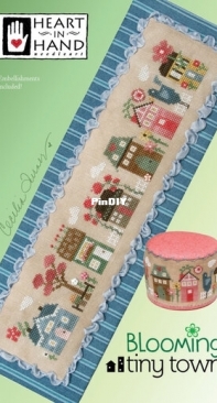 Heart In Hand - Blooming Tiny Town by Cecilia Turner