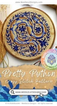Needlelot Designs - Pretty Python by Iris Kleinbussink XSD