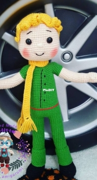 Burcu amigurumi - Burcu Yildiz - Little Prince - Küçük Prens - Turkish