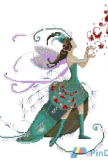 Nora Corbett NC215 The Leaf Collector (Blackforest Pixies Series)