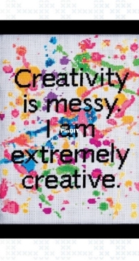 Creativity by Stephanie Rohr from Self-Care Cross-Stitch PCS + XSD