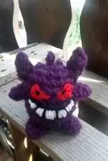 Sams Crochet - Tiny Gengar Pokemon - Free