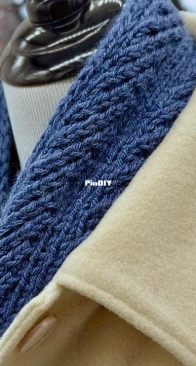 Blueberry Vineyard Scarf by Shelby Nichols