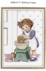 Janlynn 008-0171 - Bathing Puppy