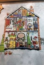 Lakeside Needlecraft  - 2017 SAL Christmas at Home,