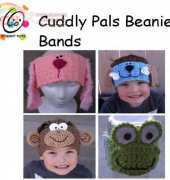Snappy Tots- Heidi Yates-Cuddly Pals Beanie Bands