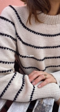Festival Sweater My Size by Mette Wendelboe Okkels - PetiteKnit - Russian translate