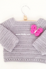 Annemarie Benthem - Long sleeved Toddler Sweater - English and Dutch - Free