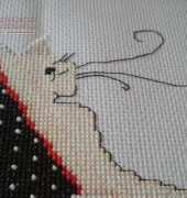 Design Works-Polka Dot shoe cat