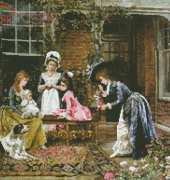 Artecy Cross Stitch - Admiring the Baby