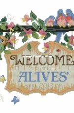 Dimensions Sunset 13602 Family Welcome Sign XSD