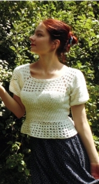 Izabela Firlovà - Ifcrochet - Madeira Top