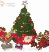 Handmadeawards The Christmas Tree-Decorated with Toys