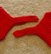 Sling Heel Knit Slippers by Anne Cabot/free