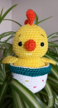 Knit Friends - Easter Friends in pots