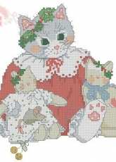 Gloria & Pat-Calico Kittens-Jingle Bells by Priscilla Hillman