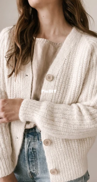 Oversized Seasons Cardigan by Ozetta : Hailey Smedley