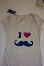Camiseta moustache