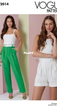 Vogue Patterns- V2014 -18-26 sizes
